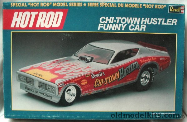 Revell 1/16 Dodge Charger Chi-Town Hustler Funny Car, 7478 plastic model kit